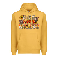 Mustard Busy Raising Ballers Premium Hoodie - CowhideDigitalArt