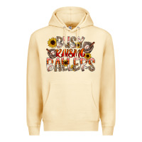Pina Colada Busy Raising Ballers Premium Hoodie - CowhideDigitalArt