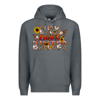Rock Busy Raising Ballers Premium Hoodie - CowhideDigitalArt
