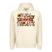 Sandshell Busy Raising Ballers Premium Hoodie - CowhideDigitalArt