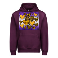 Mauve Wine lakers hearts Urban Hoodie - JahusDesignShop