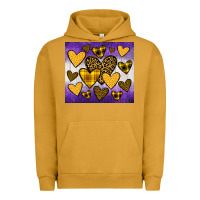 Pigment Peanut Butter lakers hearts Urban Hoodie - JahusDesignShop