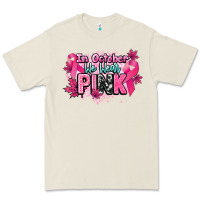 Bone In October we wear pink Cancer Awareness Premium Tee - HowdyJamesFarm