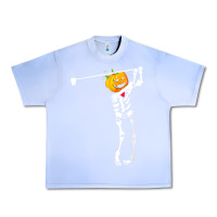 Grape Ice Golf Skeleton Pumpkin Halloween Shirt Urban Heavy Tee - maiPhamDesign