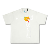 Pistachio Golf Skeleton Pumpkin Halloween Shirt Urban Heavy Tee - maiPhamDesign