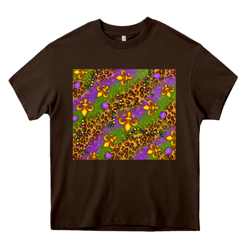 Mardi Gras Heavy Core Tee by NancyCooperArtShop | Teevron