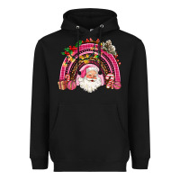 Black pink christmas rainbow Heavyweight Hoodie - AdoDesignShop