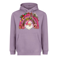 Lavender pink christmas rainbow Heavyweight Hoodie - AdoDesignShop