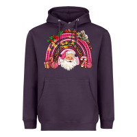 Plum pink christmas rainbow Heavyweight Hoodie - AdoDesignShop