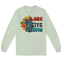 Matcha Long live freedom Long Sleeve Tee - FaDigitalArtStudio