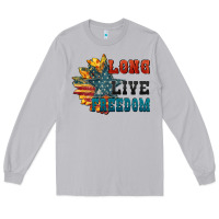 Moon Dust Long live freedom Long Sleeve Tee - FaDigitalArtStudio