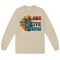 Mushroom Long live freedom Long Sleeve Tee - FaDigitalArtStudio