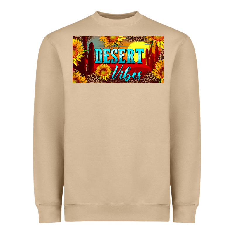 Desert Vibes License Plate Heavyweight Sweatshirt by Artiststas | Teevron
