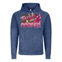 Vintage Denim Tackle cancer Football Vintage Hoodie - FaDigitalArtStudio