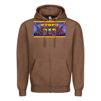 Chestnut super dad Zipper Hoodie - BarkalooDesign