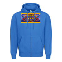 True Royal super dad Zipper Hoodie - BarkalooDesign