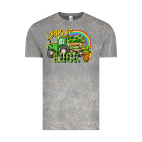 Cloud Rock Loads of luck tractor Vintage Tee - CowGirlArtShop