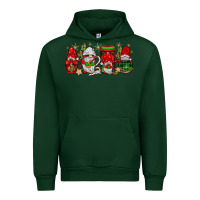 Forest Green christmas mexican gnomies coffee Urban Hoodie - JahusDesignShop