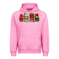 Fuchsia Pink christmas mexican gnomies coffee Urban Hoodie - JahusDesignShop