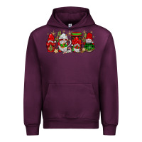 Mauve Wine christmas mexican gnomies coffee Urban Hoodie - JahusDesignShop