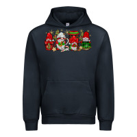 Navy christmas mexican gnomies coffee Urban Hoodie - JahusDesignShop