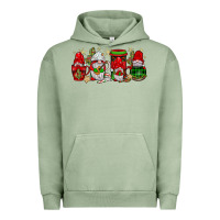 Pigment Oil Green christmas mexican gnomies coffee Urban Hoodie - JahusDesignShop