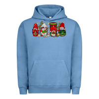 Pigment Pebble Blue christmas mexican gnomies coffee Urban Hoodie - JahusDesignShop
