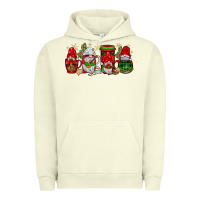 Pigment Pistachio christmas mexican gnomies coffee Urban Hoodie - JahusDesignShop