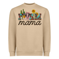 Mushroom farm mama with baby pigs Heavyweight Sweatshirt - Artiststas