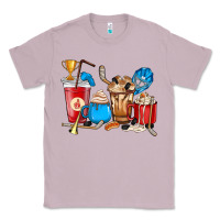 Lilac Hockey coffee cups Classic Tee - HowdyJamesFarm