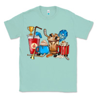 Seafoam Hockey coffee cups Classic Tee - HowdyJamesFarm