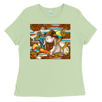 Matcha western bunny Ladies Tee - TumblerDesignByShophia