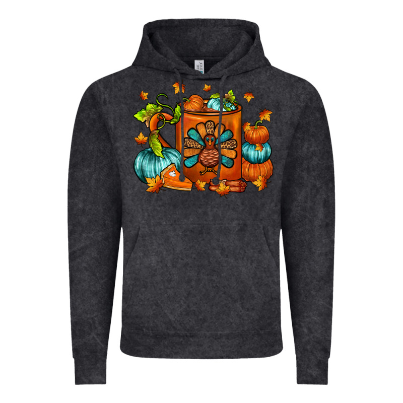 Thanksgiving Coffee Mug Vintage Hoodie by FaDigitalArtStudio | Teevron