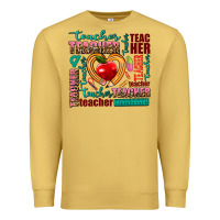 Antique Gold teacher Premium Sweatshirt - AdoDesignShop