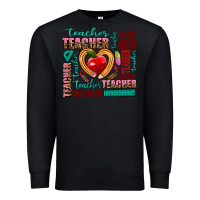 Black teacher Premium Sweatshirt - AdoDesignShop