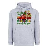 Heather Grey its the most wonderful time of the year Heavyweight Hoodie - AdoDesignShop