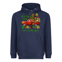 Navy its the most wonderful time of the year Heavyweight Hoodie - AdoDesignShop