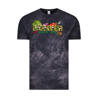 Cloud Black Luckiest lunch lady St. Patrick's Day Vintage Tee - CowGirlArtShop