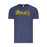 Vintage Denim Luckiest lunch lady St. Patrick's Day Vintage Tee - CowGirlArtShop