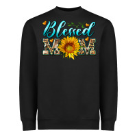 Black blessed mom with sunflower Heavyweight Sweatshirt - Artiststas