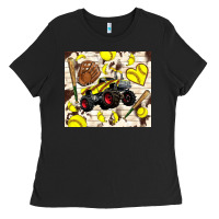 Black softball crusher Ladies Tee - TumblerDesignByShophia