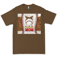 Cacao baseball mom with leopard tumbler tbs Premium Tee - TumblerDesignByShophia