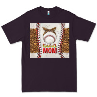 Plum baseball mom with leopard tumbler tbs Premium Tee - TumblerDesignByShophia