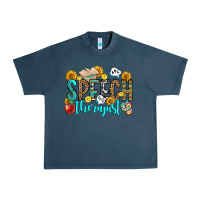 Midnight Navy speech therapist Urban Heavy Tee - OliviaCreatesArt