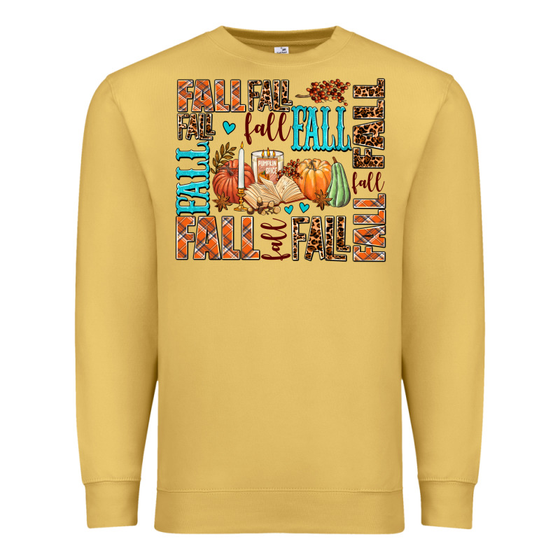 Fall Fall  Amd Pumpkins Premium Sweatshirt by AdoDesignShop | Teevron