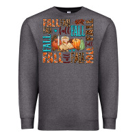 Charcoal Heather fall fall  amd pumpkins Premium Sweatshirt - AdoDesignShop