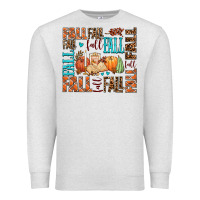 Oatmeal Heather fall fall  amd pumpkins Premium Sweatshirt - AdoDesignShop
