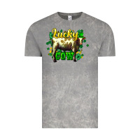 Cloud Rock St. Patrick's Day Cow Vintage Tee - HowdyJamesFarm