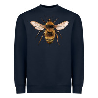Navy bee Heavyweight Sweatshirt - Artiststas