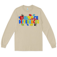 Mushroom Embrace differences Long Sleeve Tee - FaDigitalArtStudio